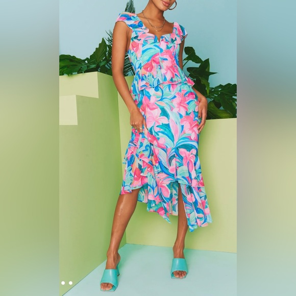 Show Me Your Mumu Reese Midi Dress - Picture 4 of 7